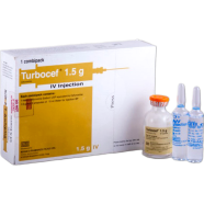 Turbocef 1.5 gm/vial IV Injection 1.5 gm vial image