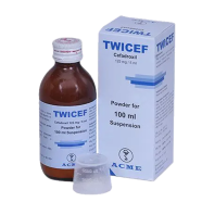 Twicef 125 mg/5 ml Powder for Suspension 100 ml bottle image