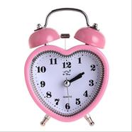 Twin Bell Alarm Table Clock Love Retro Gonti Pink icon