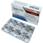 Tyclav 250 mg, 125 mg Tablet 6's strip image