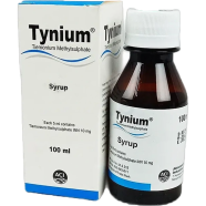 Tynium 10 mg/5 ml Syrup 100 ml Bottle image