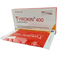 Tyrokin 400 mg Tablet 10's Pack image