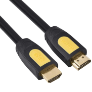 UGREEN 10167 HDMI Round Cable 5m (Yellow/Black) HD101 image