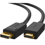 UGREEN 10204 DP Male to HDMI Male Cable 5m (Black) DP101 image