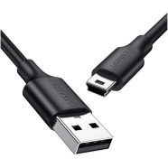 UGREEN 10385 USB 2.0 A Male to Mini 5 Pin Male Cable 1.5m (Black) US132 image