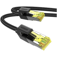 UGREEN 10643 Cat7 Pure Copper Ethernet Cable Braided 15m (Black) NW150 image