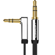 UGREEN 10729 3.5mm Male to 3.5mm Male Flat Cable 5m (Black) AV119 image