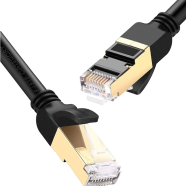 UGREEN 11270 Cat 7 F/FTP Lan Cable 3m (Black) NW107 image