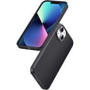 UGREEN 15027 Silky Silicone Protective Case for iPhone 14 Plus (Black) LP630 image