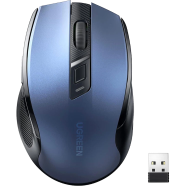 UGREEN 15064 Ergonomic 2.4G Wireless Mouse (Blue) MU006 image