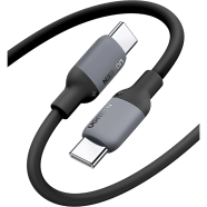 UGREEN 15285 USB-C to USB-C Silicone Fast Charging Cable Black 2m US563 image