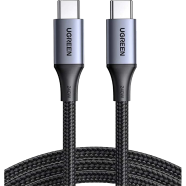 UGREEN 15311 USB-C to USB-C PD Fast Charging Cable Space Gray 1m US535 image