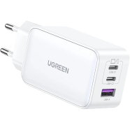 UGREEN 15334 Nexode 65W 3-Port PD GaN Fast Charger EU (White) CD244 image