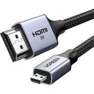 UGREEN 15516 Micro HDMI to HDMI 8K Cable 1m HD164 image