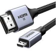 UGREEN 15517 Micro HDMI to HDMI 8K Cable 2m HD164 image