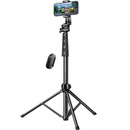 UGREEN 15609 Tripod Stand 1.7m With Bluetooth Remote For selfie Livestream and Others LP680 image