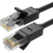 UGREEN 20161 Cat 6 U/UTP Lan Cable 3m (Black) NW102 image