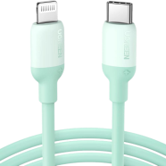 UGREEN 20308 USB-C to Lightning Silicone Cable 1m (Green) image