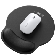UGREEN 25245 Ergonomic Mouse Pad With Wrist Rest Black LP668 image