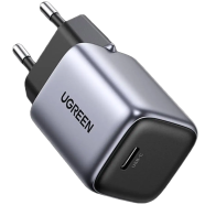 UGREEN 25257 Nexode 30W USB-C PD GaN Fast Charger EU (Space Gray) CD319 image