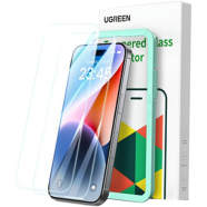 UGREEN 25591 HD Screen Tempered Protective Film For iPhone15 Pro 6.1 inch SP371 image