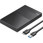 UGREEN 30725 2.5 Inch Hard Drive Enclosure with Micro USB to USB-A Cable 5G CM471 image