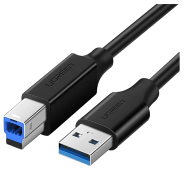 UGREEN 30753 USB 3.0 AM to BM Print Cable 1m (Black） US210 image