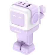 UGREEN 35291 Nexode RG 65W 3-Port GaN Fast Charger EU Purple CD361 image