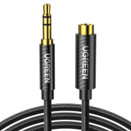 UGREEN 3.5mm Male to 3.5mm Female Extension Cable 3m (Black) AV118 image