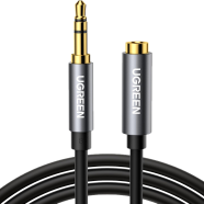 UGREEN 3.5mm Male to 3.5mm Female Extension Cable 5m (Black) AV118 - 10538 image