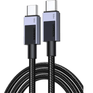 UGREEN 45063 USB-C to USB-C PD Fast Charging Cable 5A Max Space Gray 1m L512 image