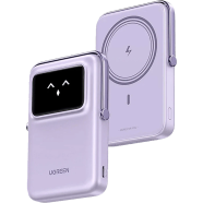 UGREEN 45328 10000mAh 20W Uno Magnetic Wireless Power Bank Purple PB572 image