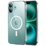 UGREEN 45922 Classy Transparent Magnetic Protective Case for iPhone 16 Plus Upgraded Version ( Transparent) CA110 image