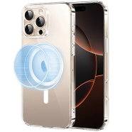 UGREEN 45924 Classy Transparent Magnetic Protective Case for iPhone 16 Pro Max Upgraded Version ( Transparent) CA112 image