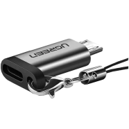 UGREEN 50590 USB-C Female to Micro USB Male Adapter (Gray) US282 image