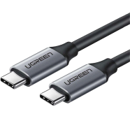 UGREEN 50751 USB 3.1 Type C Male to Type C Male Cable Nickel Plating Aluminum Shell 1.5m (Gray) US161 image