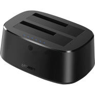 UGREEN 50857 USB 3.0 to SATA Dual-Bay Hard Drive Docking Station EU CM198 image