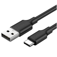 UGREEN 60117 USB-A 2.0 to USB-C Cable Nickel Plating 1.5m (Black) US287 image