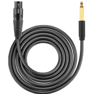 UGREEN 6.5mm to Cannon Female AV Cable 3m (Black) AV131 image