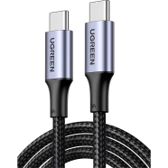 UGREEN 70429 USB-C Cable Aluminum Case with Braided 2m (Black) US316 image