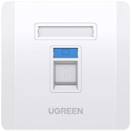 UGREEN 80182 Dual Port Wall Plate 1 Pcs/Bag NW144 image