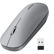 UGREEN 90373 Portable Wireless Mouse (Gray) MU001 image