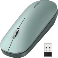 UGREEN 90374 Portable Wireless Mouse (Green) MU001 image