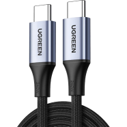 UGREEN 90440 USB-C to USB-C Cable 240W Aluminum Case with Braid 2m (Space Gray) US535 image