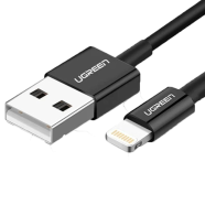 UGREEN USB-A Male to Lightning Male Cable Nickel Plating ABS Shell 1m image