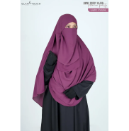 Glam Touch Ummi Instant Ready Hijab And Niqab Set image