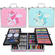 UNICORN 145 Pcs Art Painting/Drawing Set For Kids, Beginner and Artists image