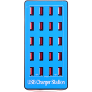 USB Charger Good Quality With 20 Ports Universal Multi Functional Fast Charging Charger Station image