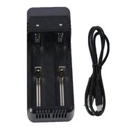 USB Dual Slot Smart Charger for Lithium Battery image