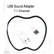 USB Sound Card Virtual 7.1 3D External USB Audio Adapter USB To Jack 3.5mm Earphone Microphone Speaker For Laptop Notebook PC image